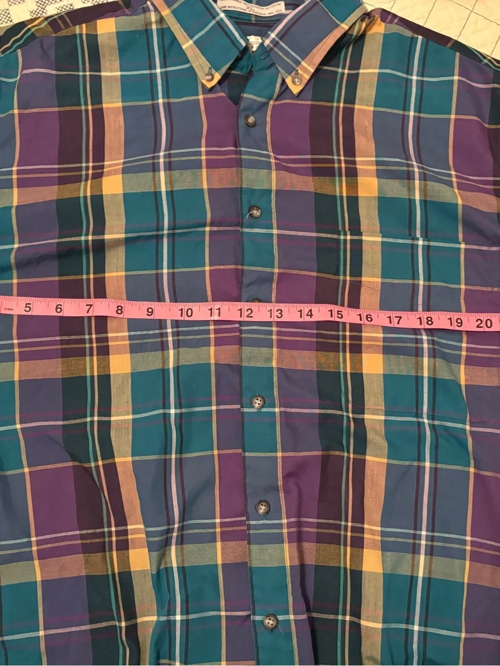 Vintage Levi's Colorgraph button-up shirt XL